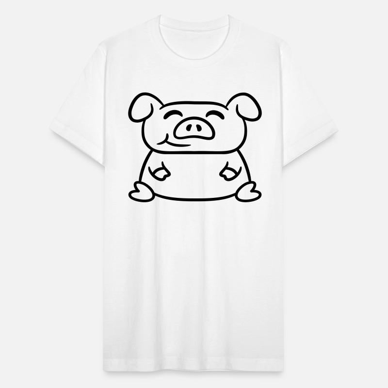 Little cute piggy pig piglet fat chubby animal