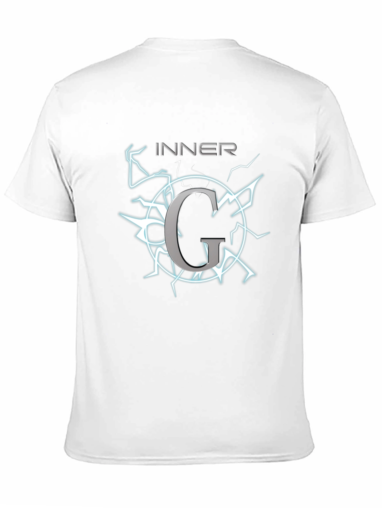 Inner G Graphic T-Shirt - Black Cotton Tee