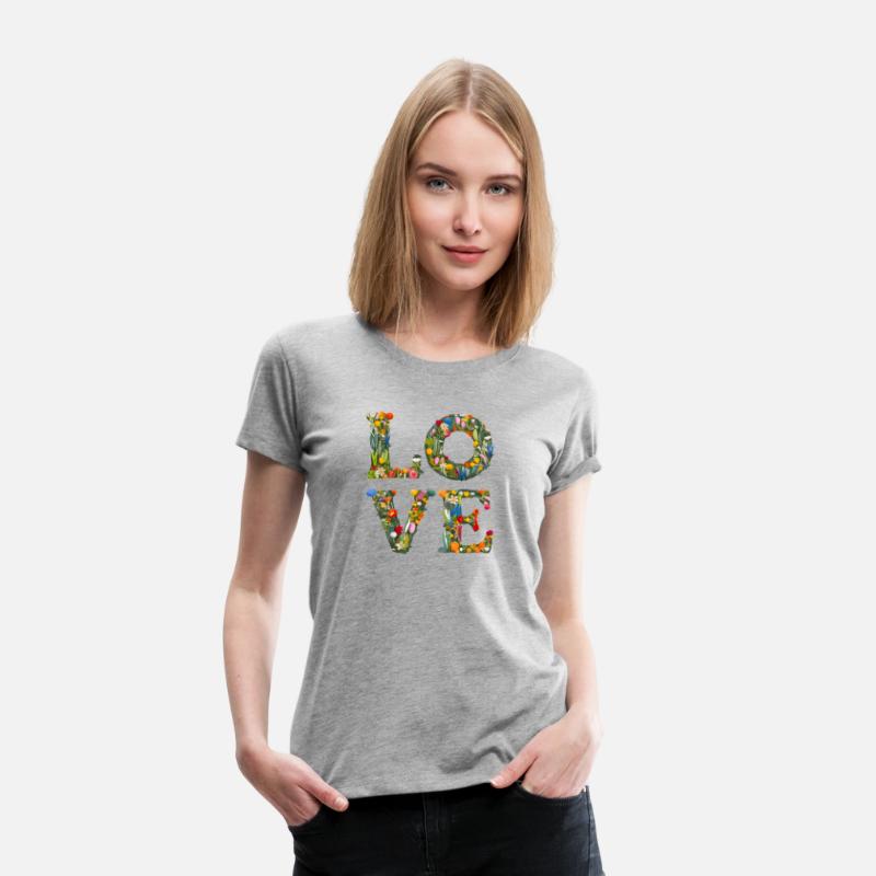 Love - Vibrant Flowers And Plants