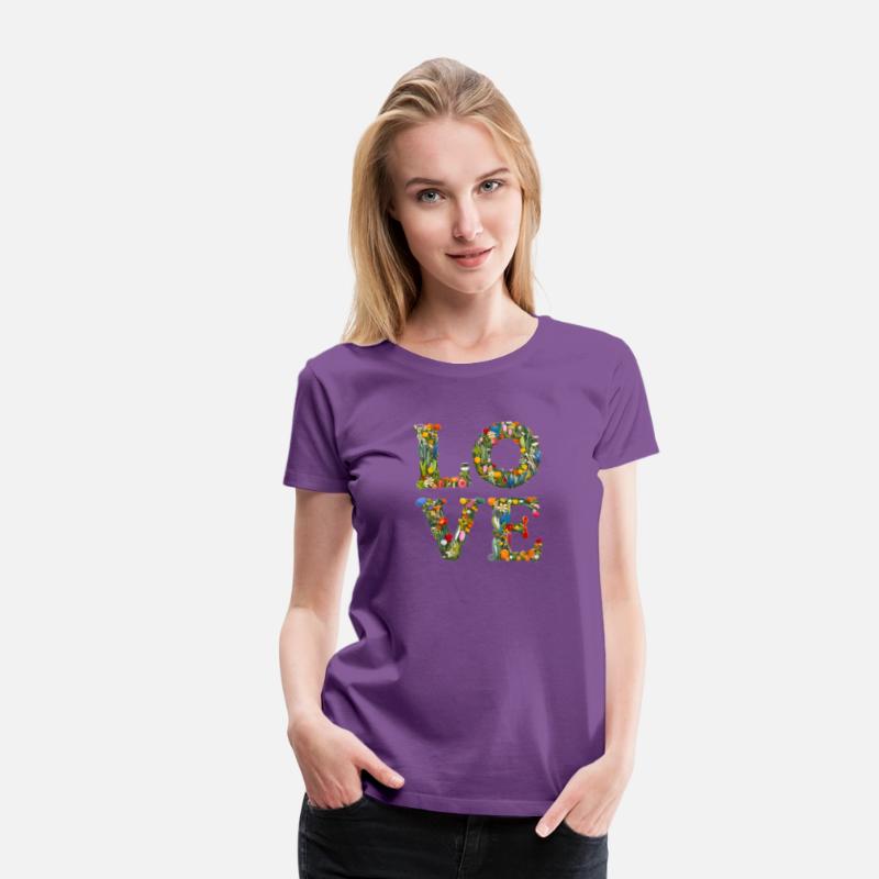 Love - Vibrant Flowers And Plants