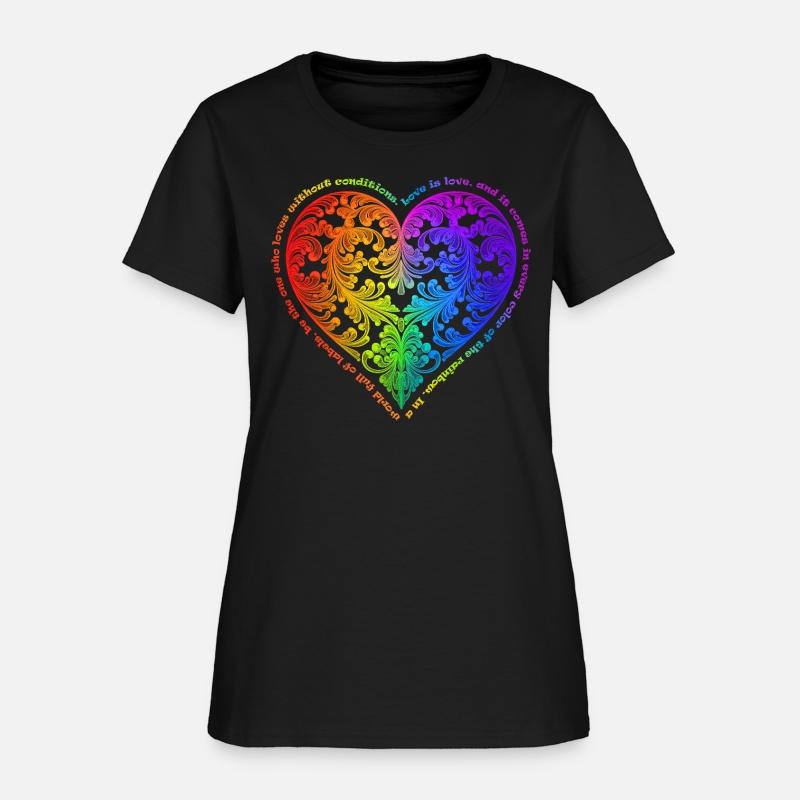 Love is love and it comes.. - Gradient Heart No.32