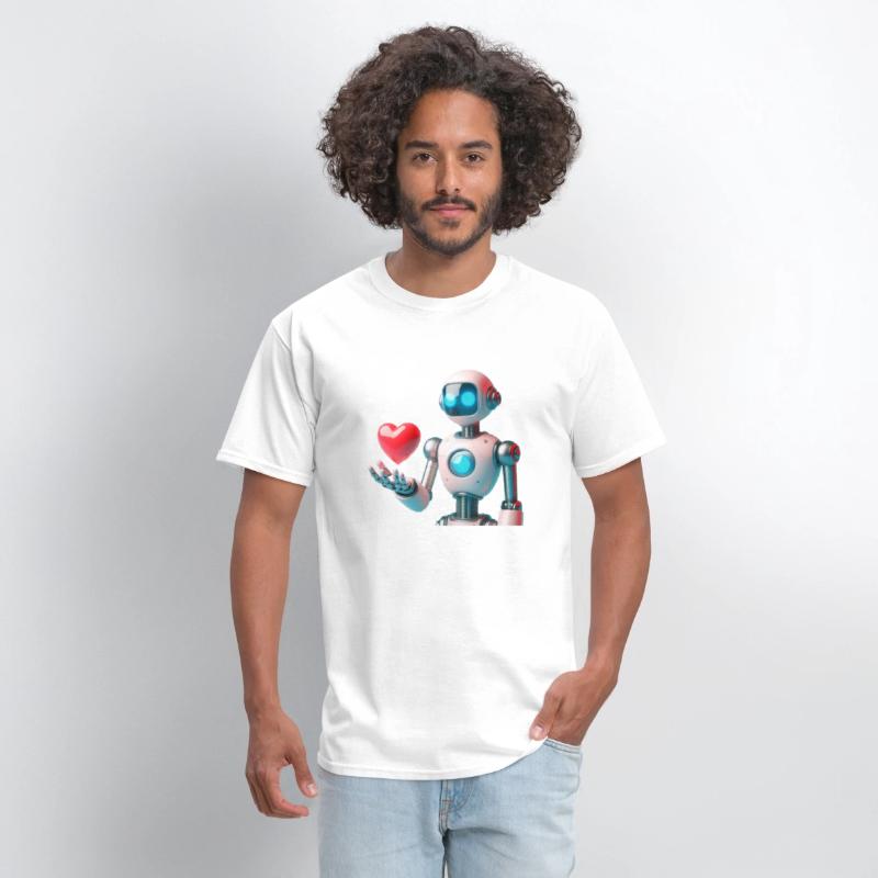 Love robot, Digital Art, Art Of The Future, Sci-Fi