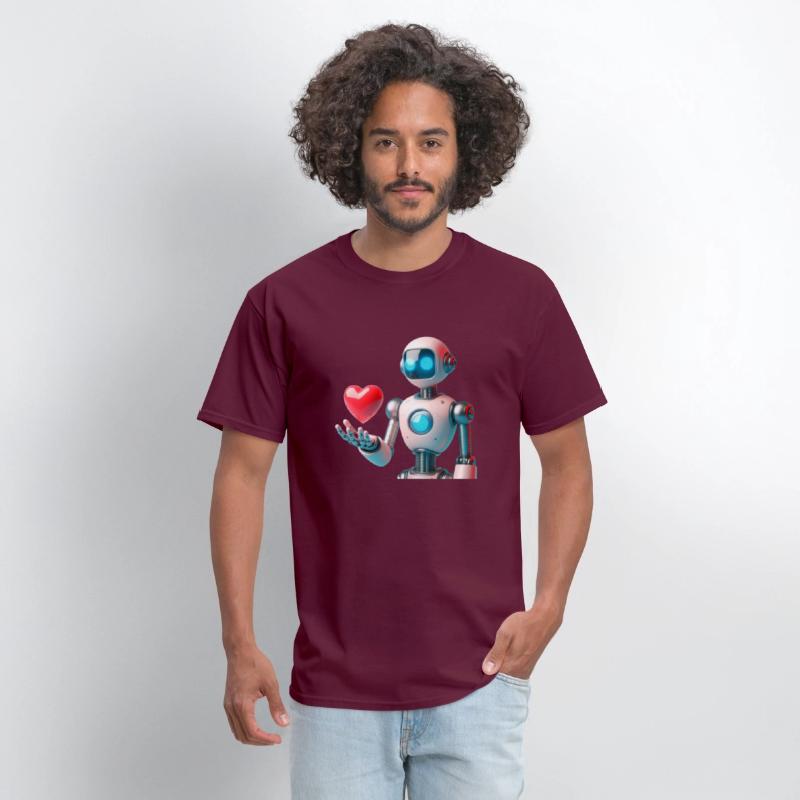 Love robot, Digital Art, Art Of The Future, Sci-Fi