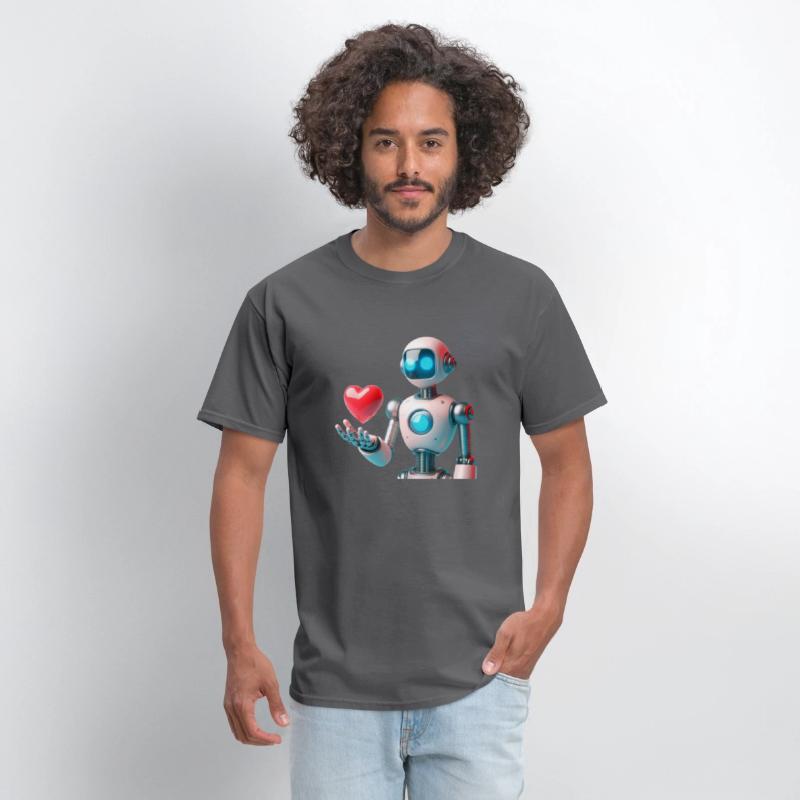 Love robot, Digital Art, Art Of The Future, Sci-Fi