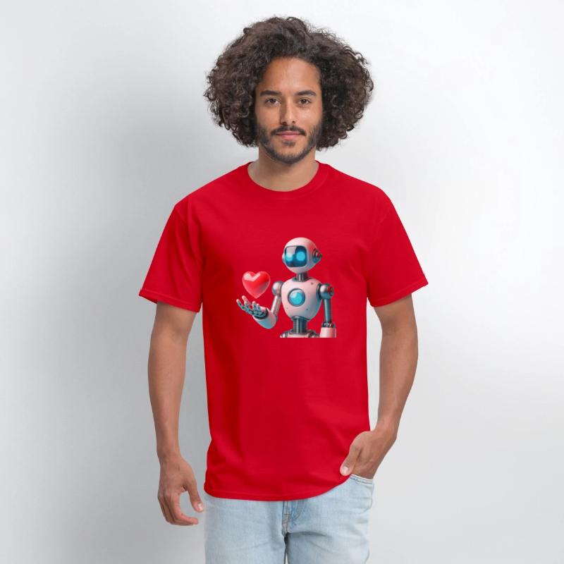 Love robot, Digital Art, Art Of The Future, Sci-Fi