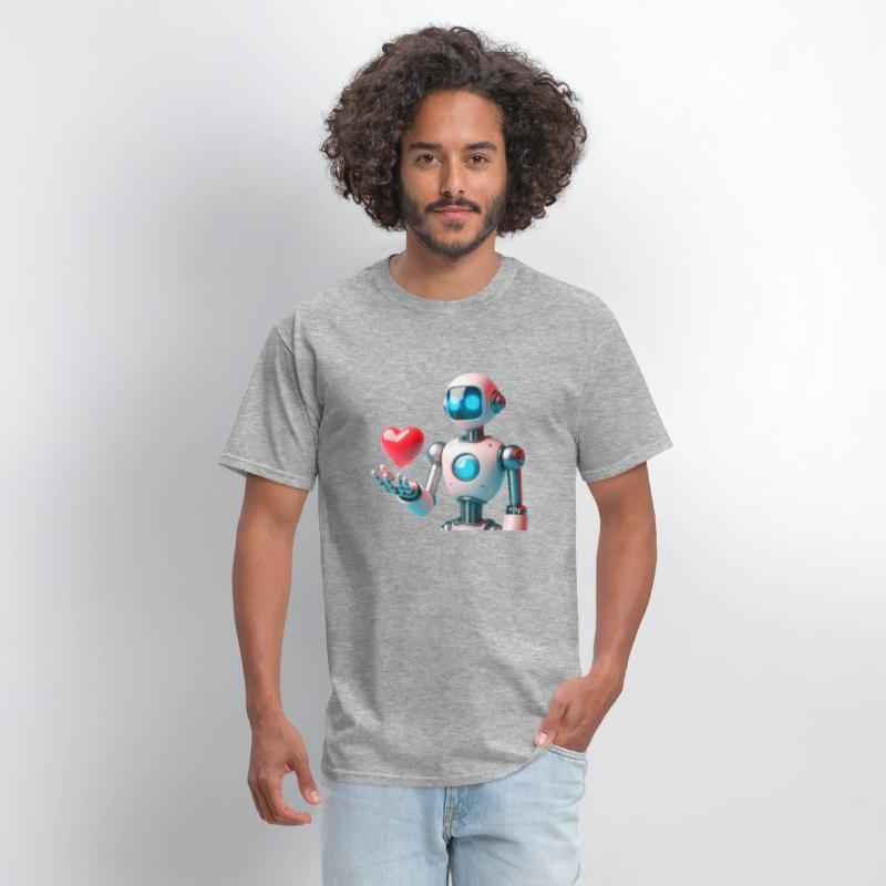 Love robot, Digital Art, Art Of The Future, Sci-Fi