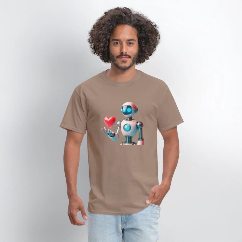 Love robot, Digital Art, Art Of The Future, Sci-Fi