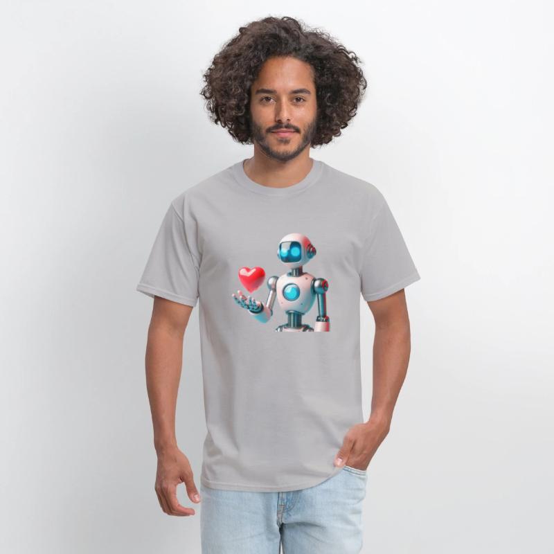 Love robot, Digital Art, Art Of The Future, Sci-Fi