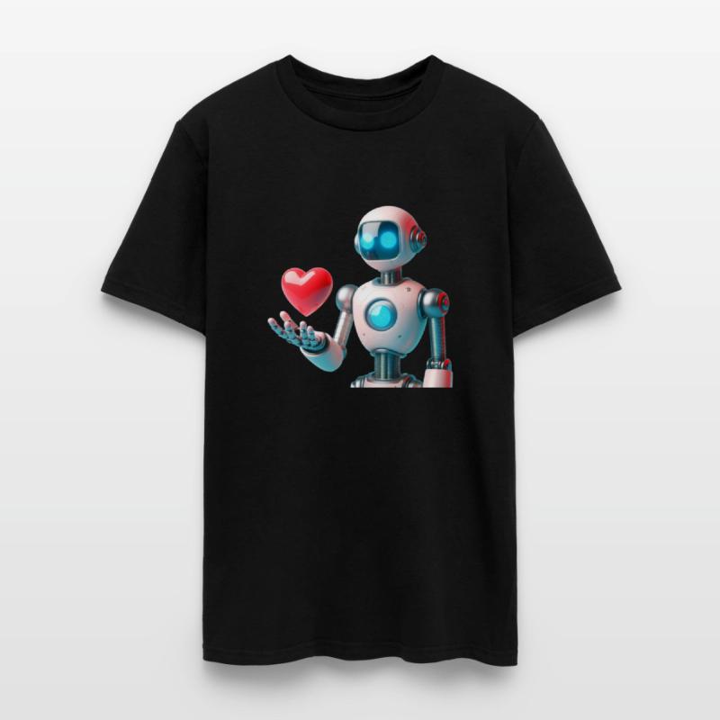 Love robot, Digital Art, Art Of The Future, Sci-Fi