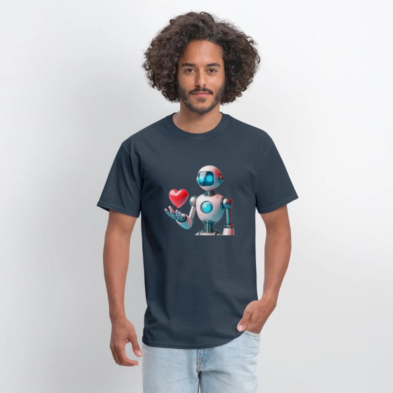 Love robot, Digital Art, Art Of The Future, Sci-Fi