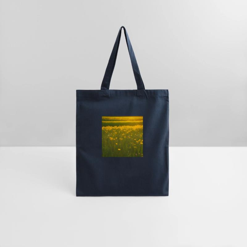 Lovely Yellow Flowers and Green Grass
