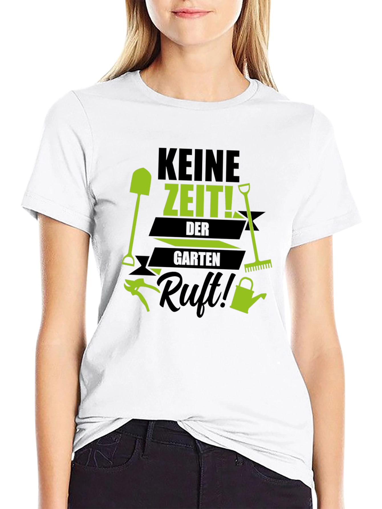 Gardening Enthusiast T-Shirt - Keine Zeit! Garten Ruft!