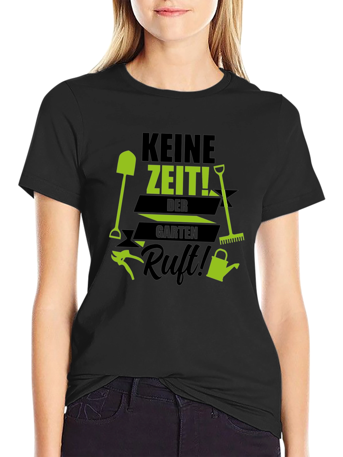 Gardening Enthusiast T-Shirt - Keine Zeit! Garten Ruft!