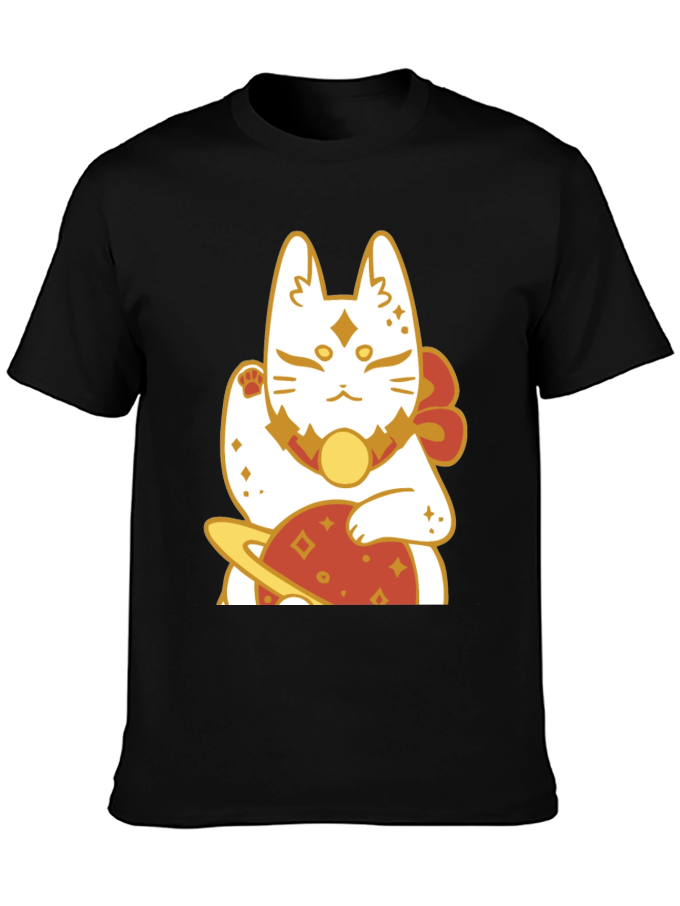 Lucky Cat Planet Graphic Tee