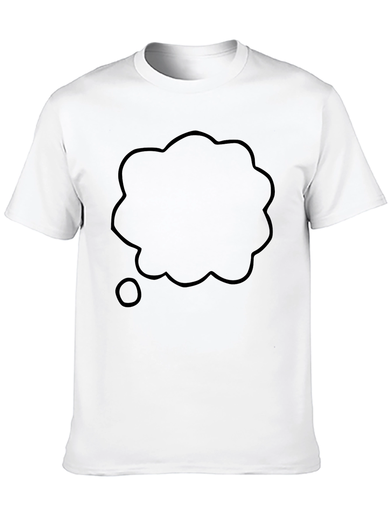 Thinking Cloud Black T-Shirt