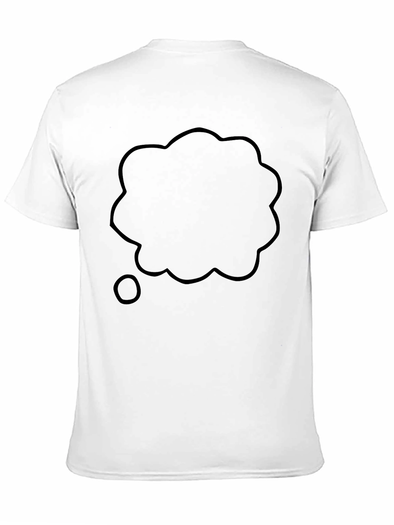 Thinking Cloud Black T-Shirt