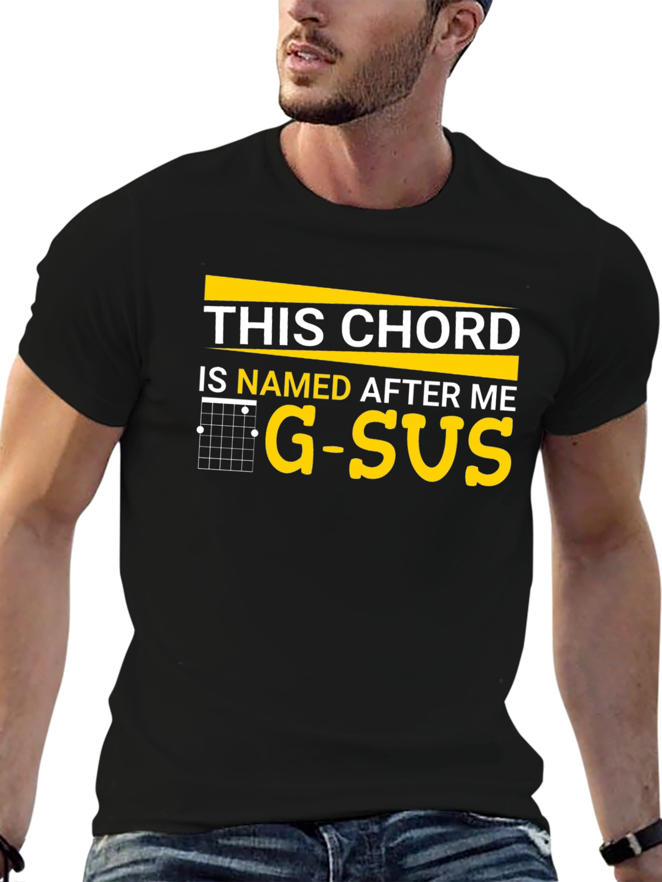 Funny Guitarist This Chord T-Shirt