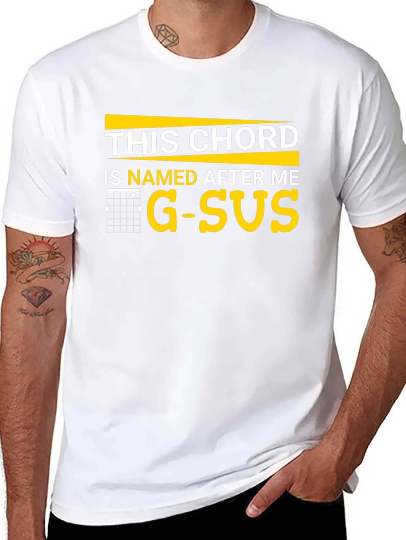Funny Guitarist This Chord T-Shirt