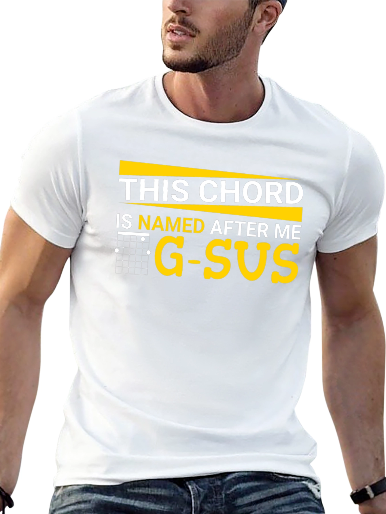 Funny Guitarist This Chord T-Shirt