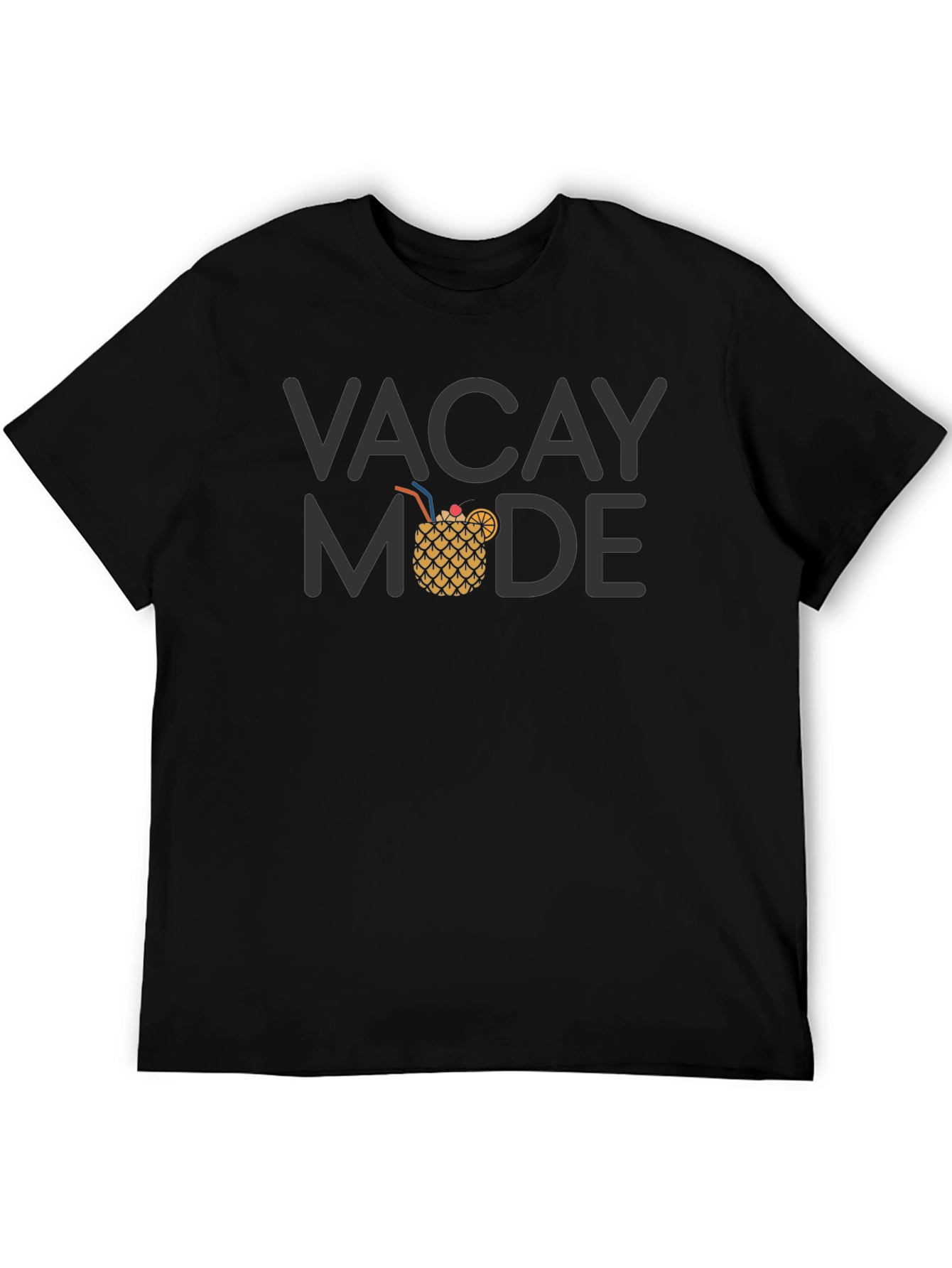 Vacay Mode Black Graphic Tee
