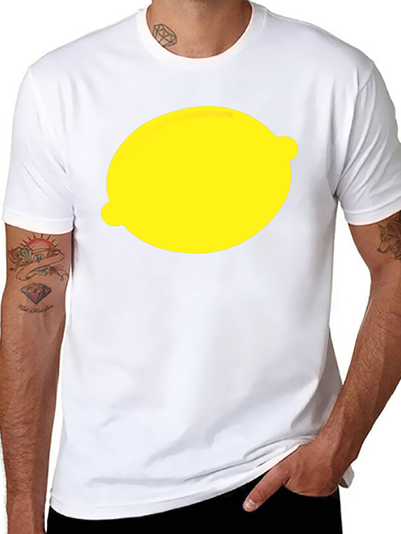 Lemon Graphic T-Shirt - Unisex Cotton Tee