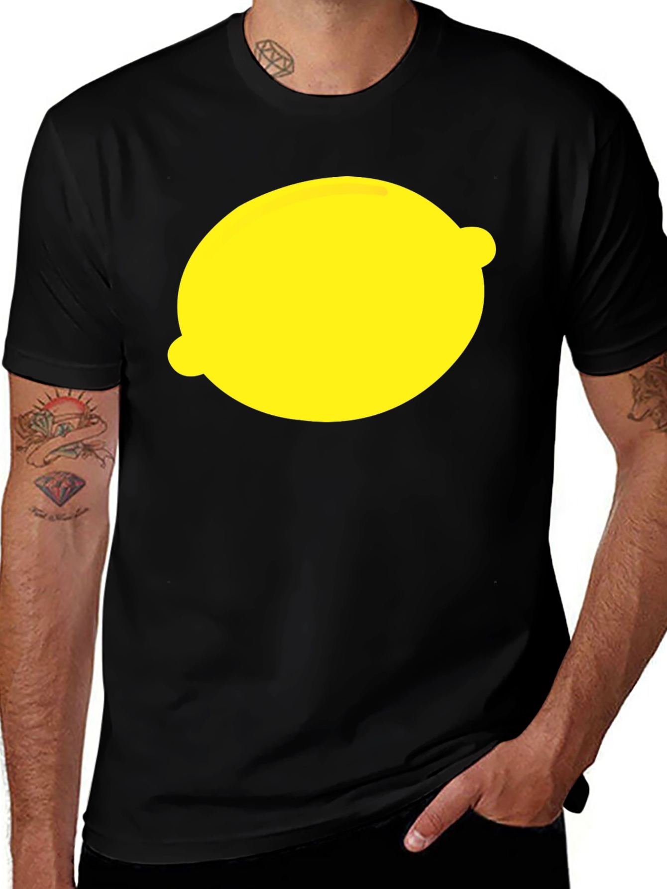 Lemon Graphic T-Shirt - Unisex Cotton Tee