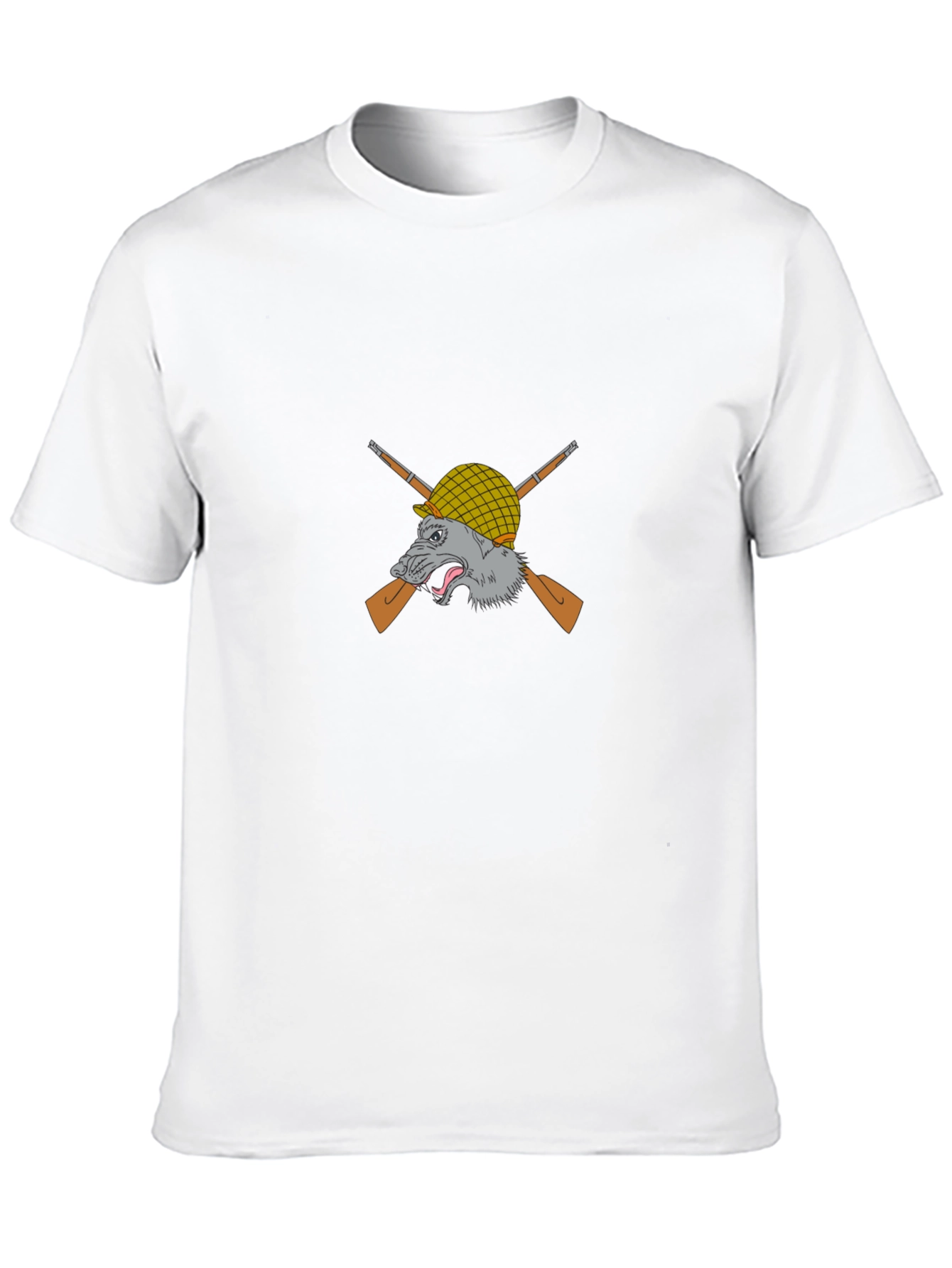 Wolf Soldier Graphic T-Shirt