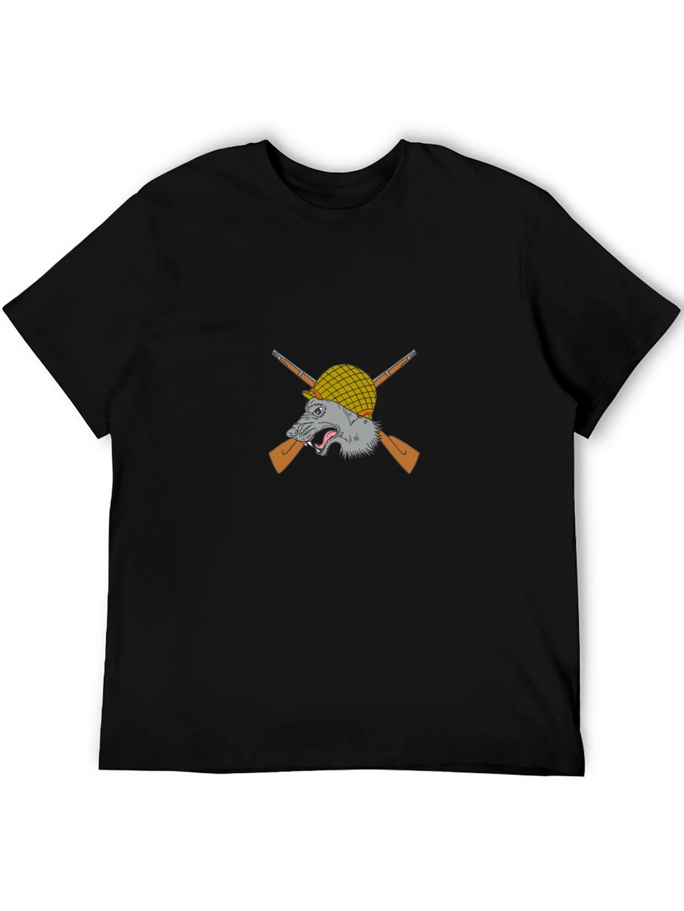 Wolf Soldier Graphic T-Shirt