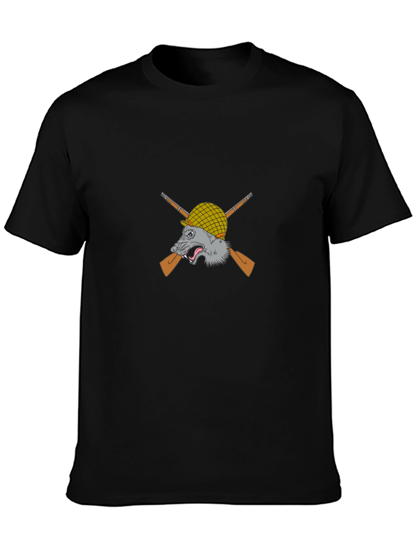 Wolf Soldier Graphic T-Shirt