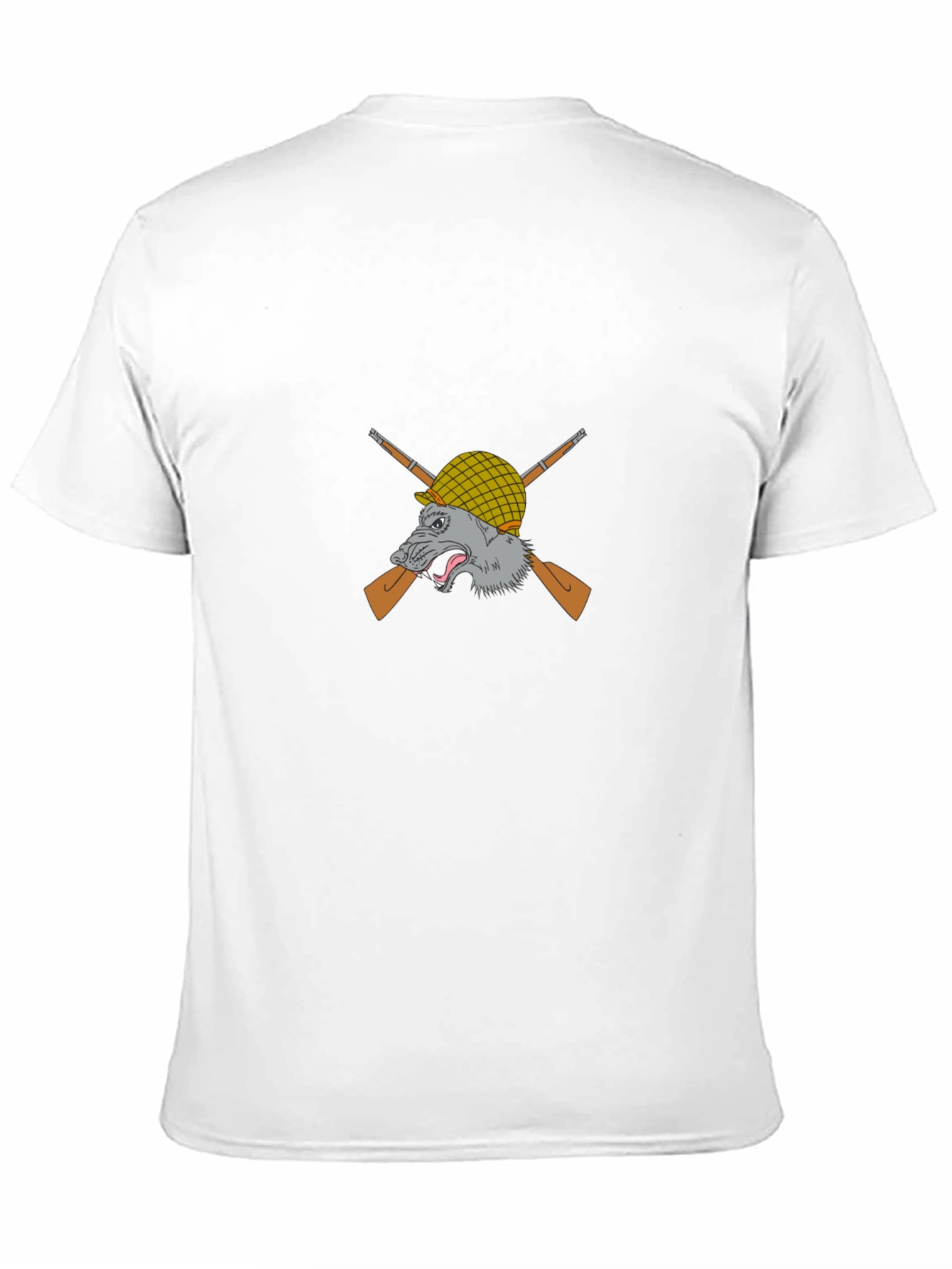 Wolf Soldier Graphic T-Shirt
