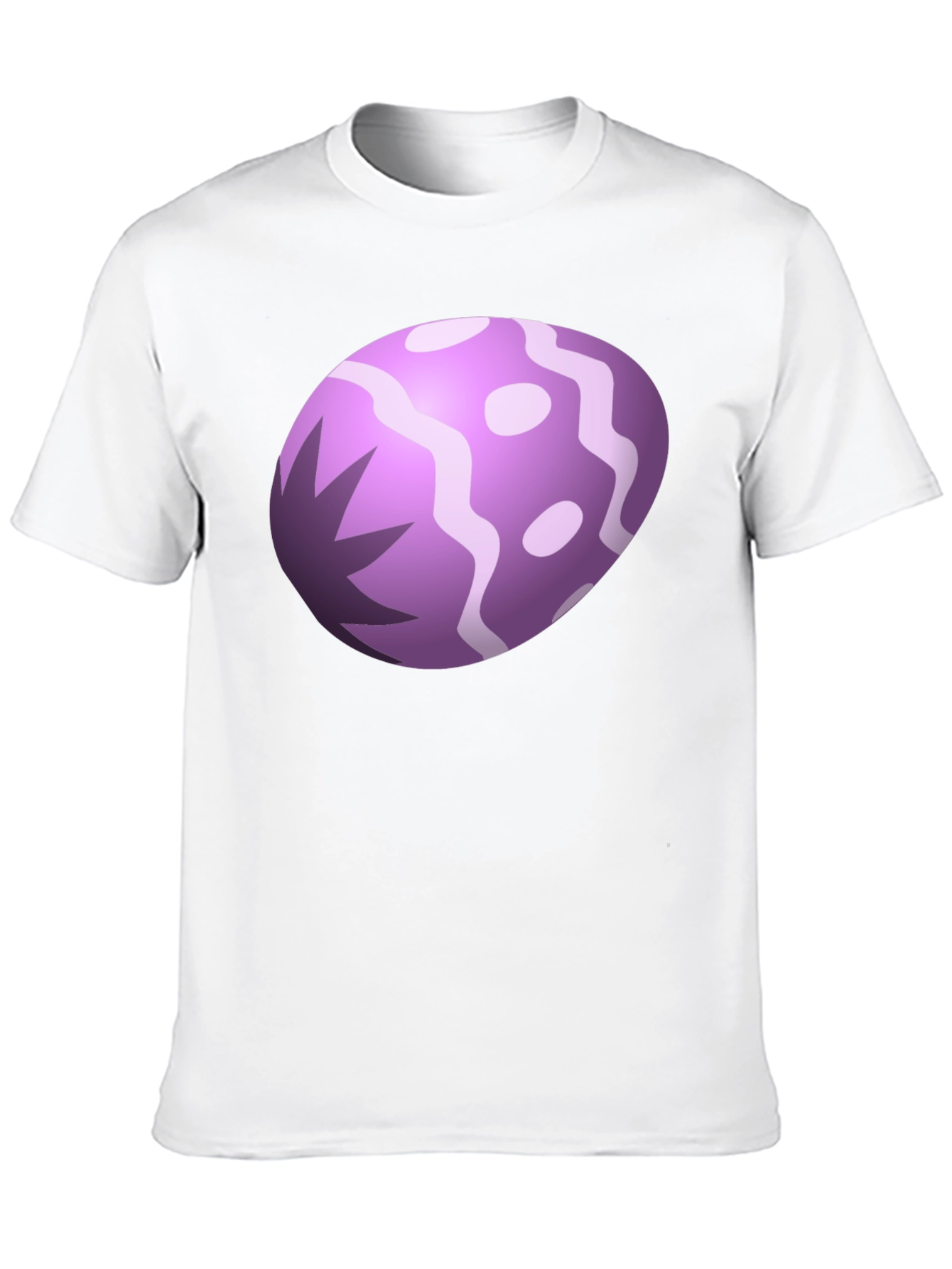 Fun Egg Graphic Black T-Shirt