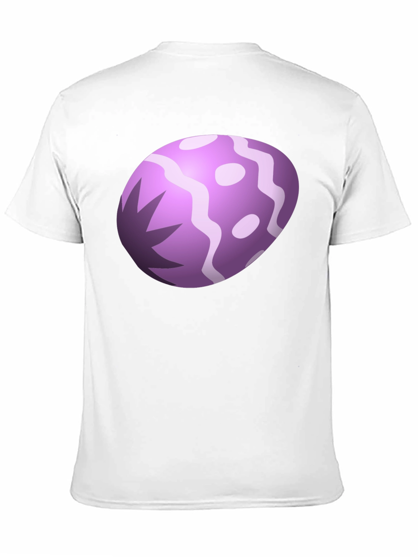 Fun Egg Graphic Black T-Shirt