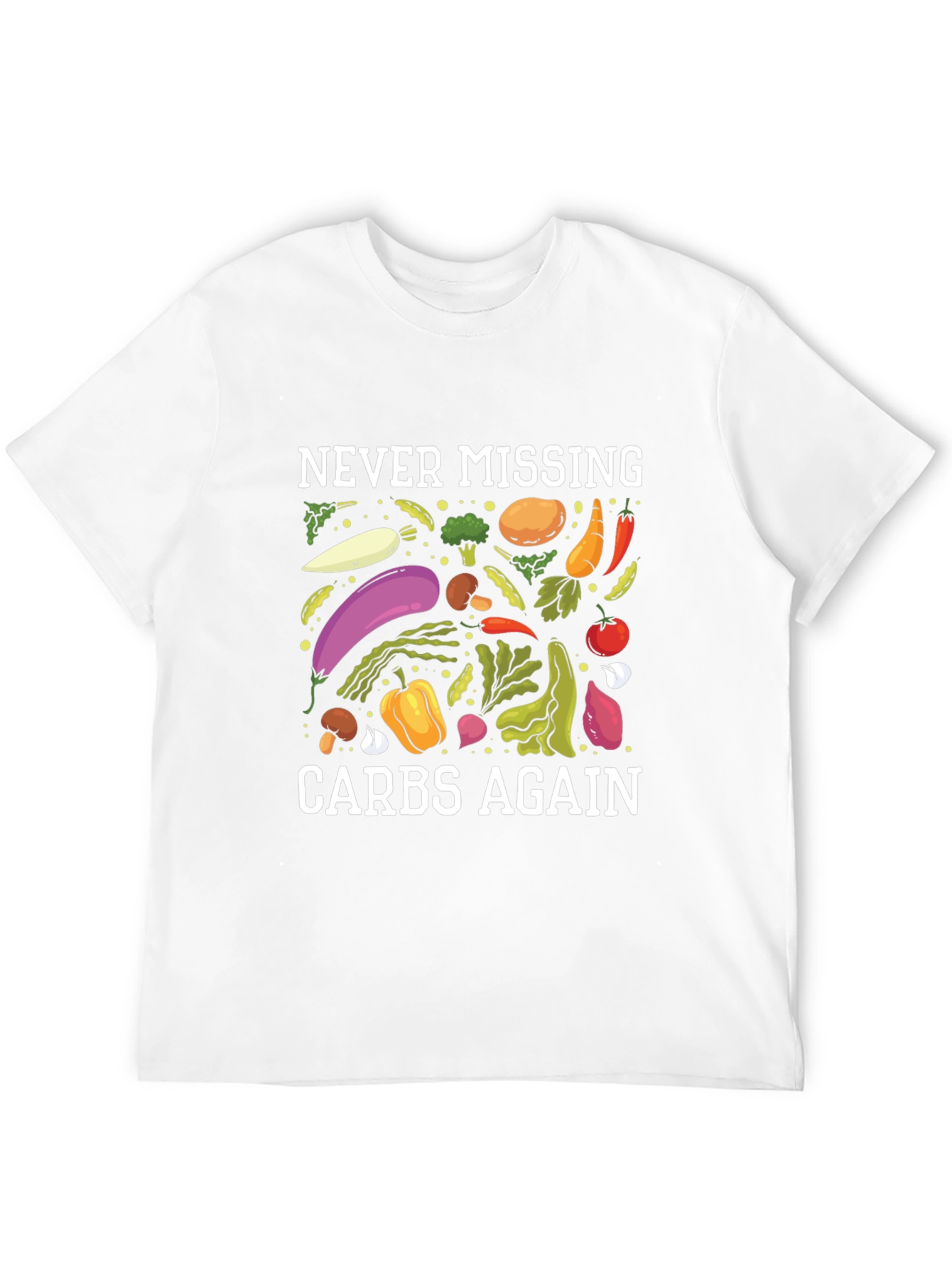 Never Missing Carbs Again Graphic T-Shirt