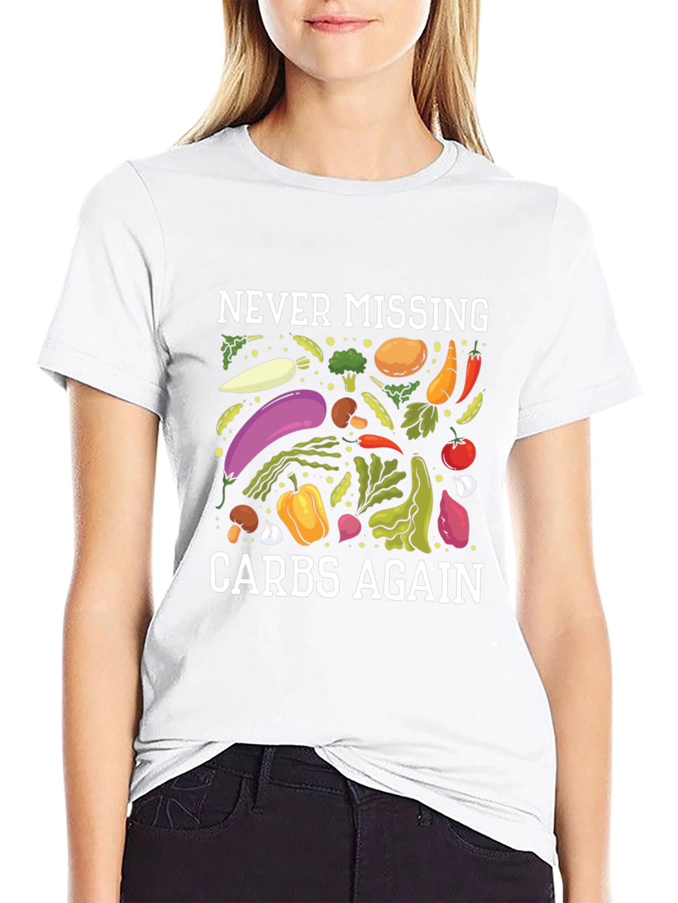 Never Missing Carbs Again Graphic T-Shirt