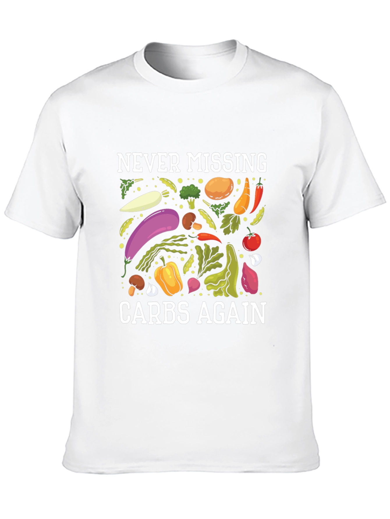 Never Missing Carbs Again Graphic T-Shirt