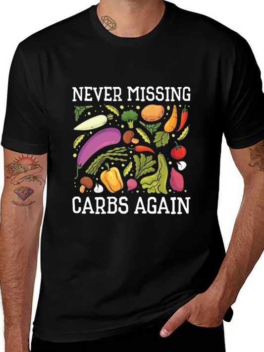 Never Missing Carbs Again Graphic T-Shirt