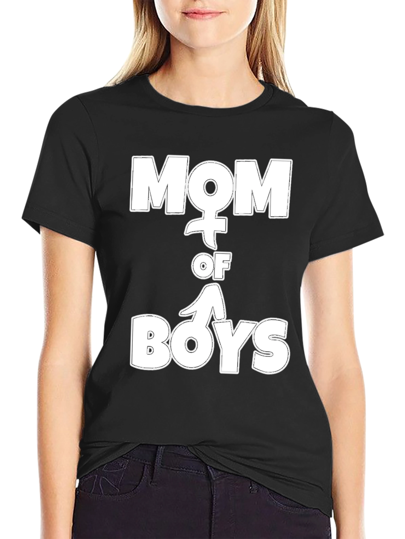 Mom of Boys Graphic T-Shirt