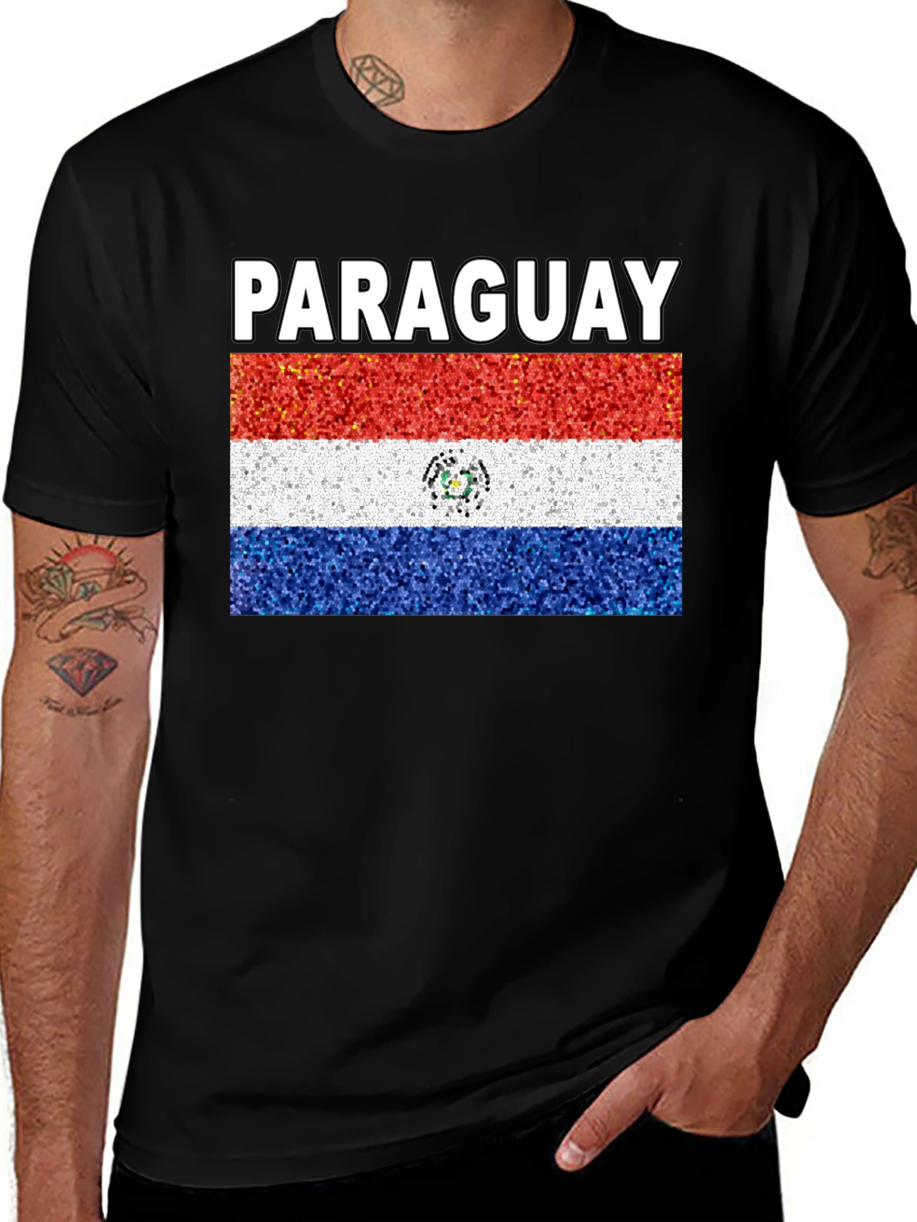 Paraguay Flag T-Shirt - Stylish Patriotic Tee