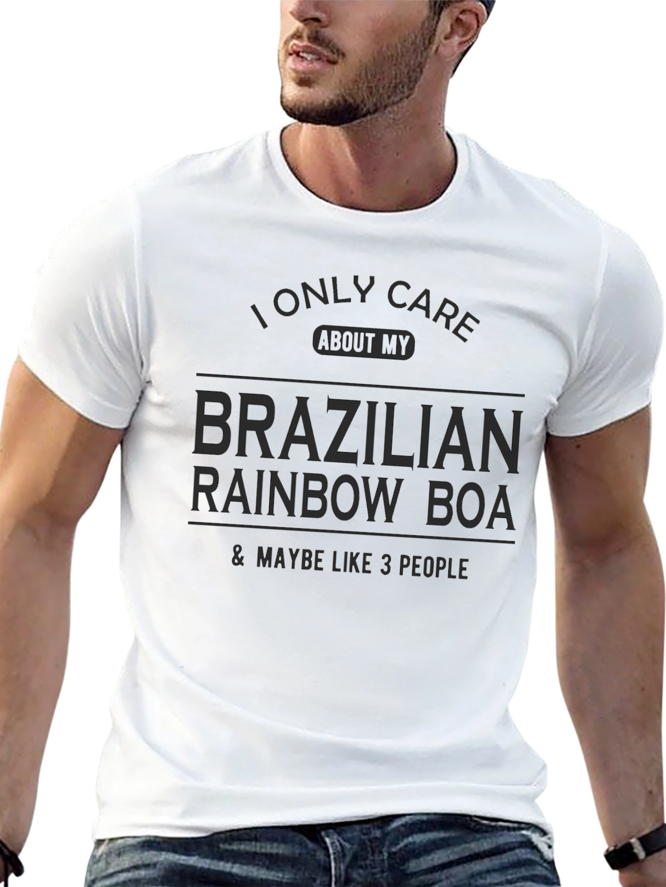 Brazilian Rainbow Boa Graphic Tee
