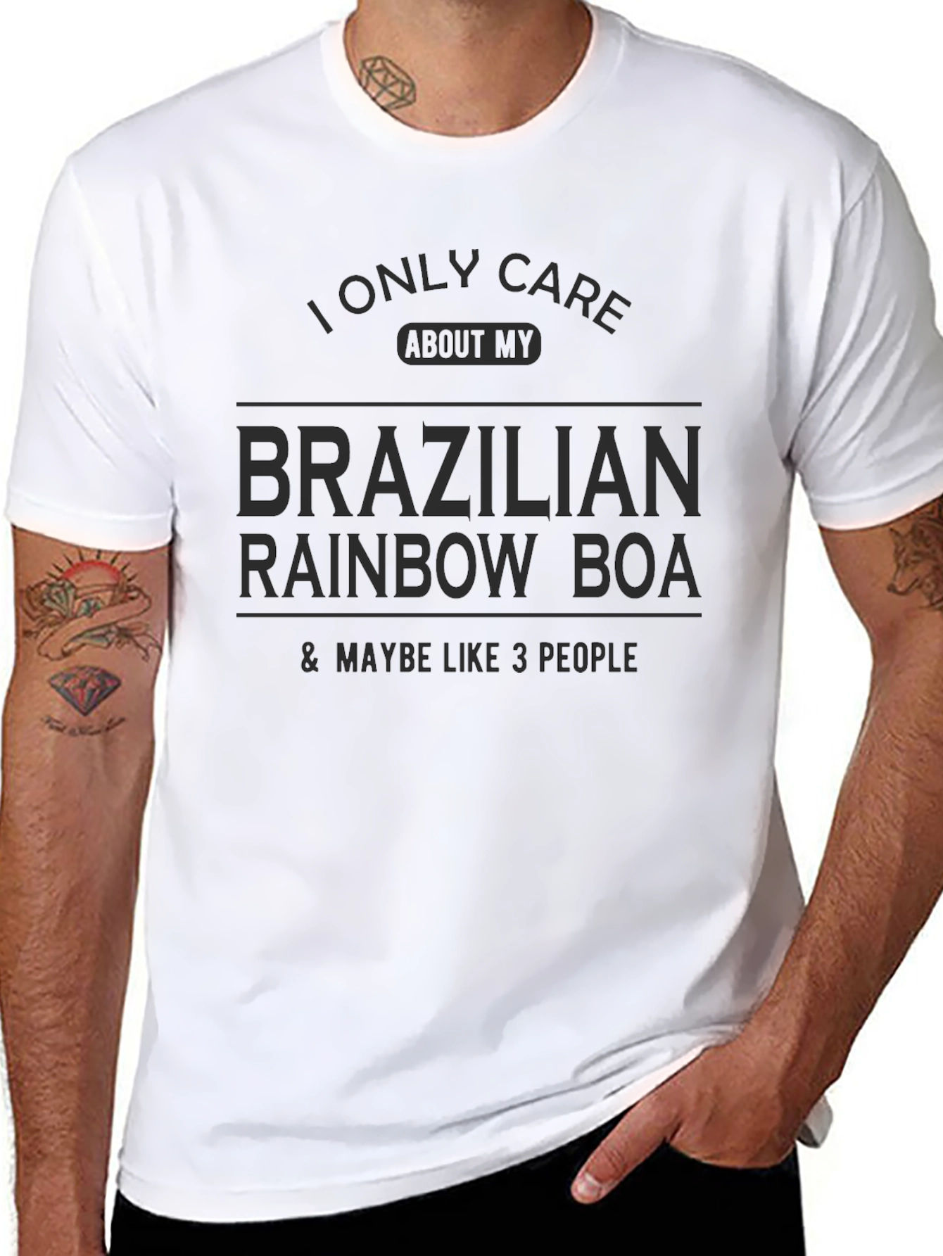 Brazilian Rainbow Boa Graphic Tee