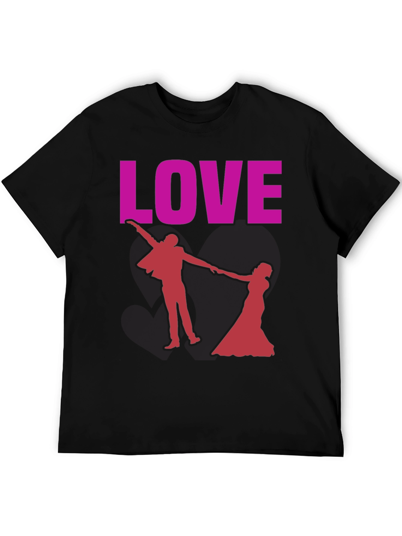 Love Dancing Couple Graphic Tee - Valentines Day Gift