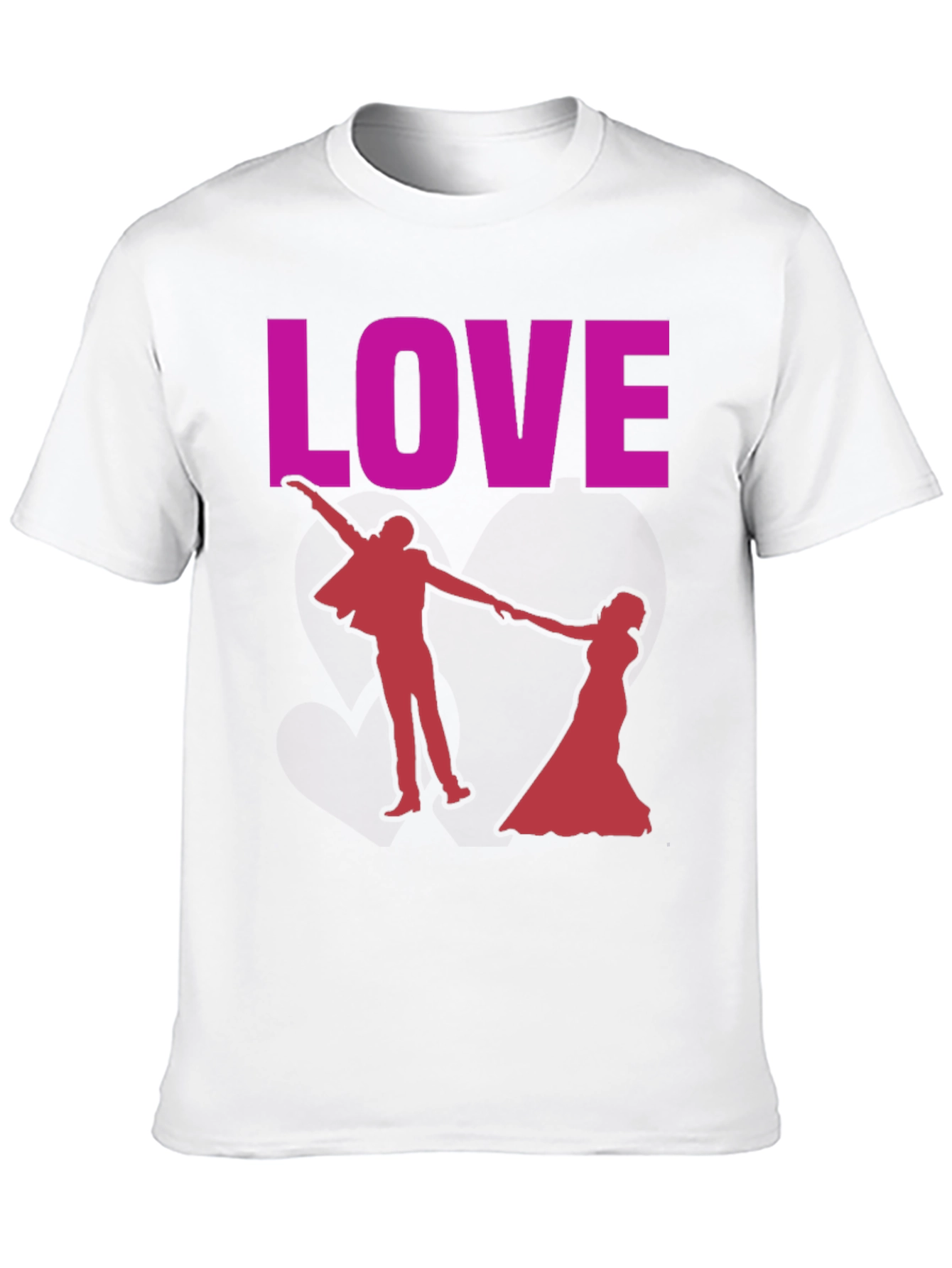 Love Dancing Couple Graphic Tee - Valentines Day Gift