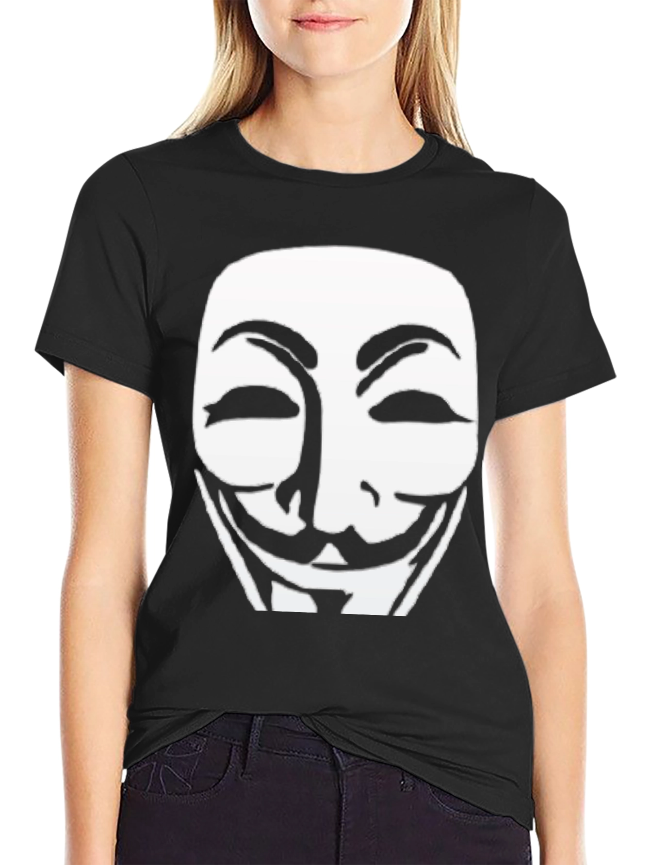 Anonymous Mask T-Shirt - Hacker Tee