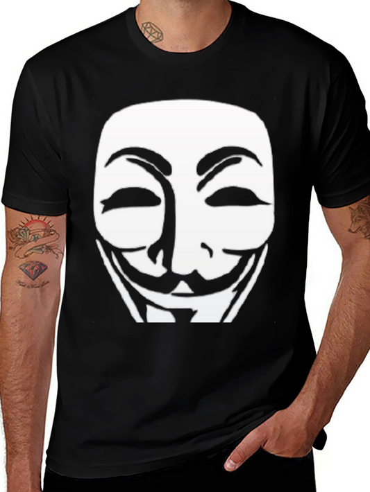 Anonymous Mask T-Shirt - Hacker Tee