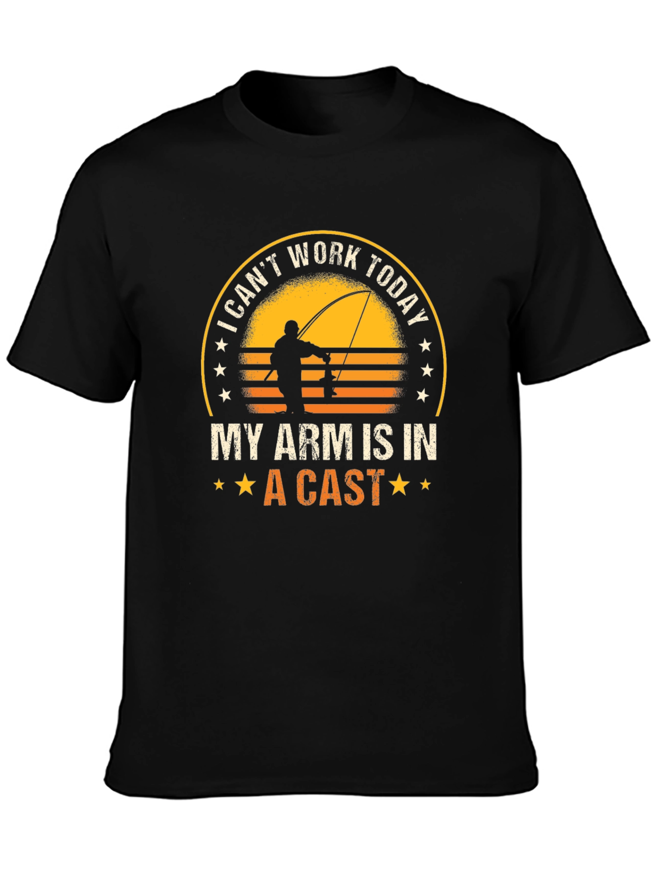 I Cant Work Fishing T-Shirt