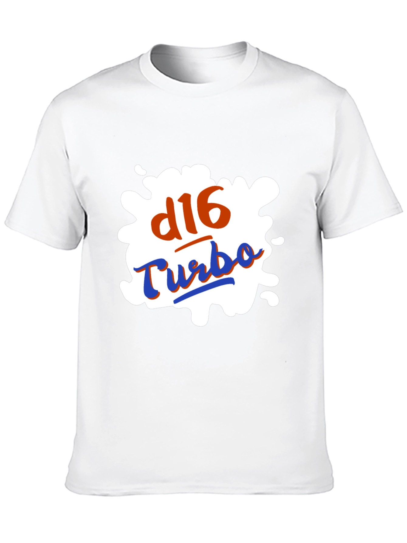 D16 Turbo Graphic T-Shirt - Bold Automotive Style