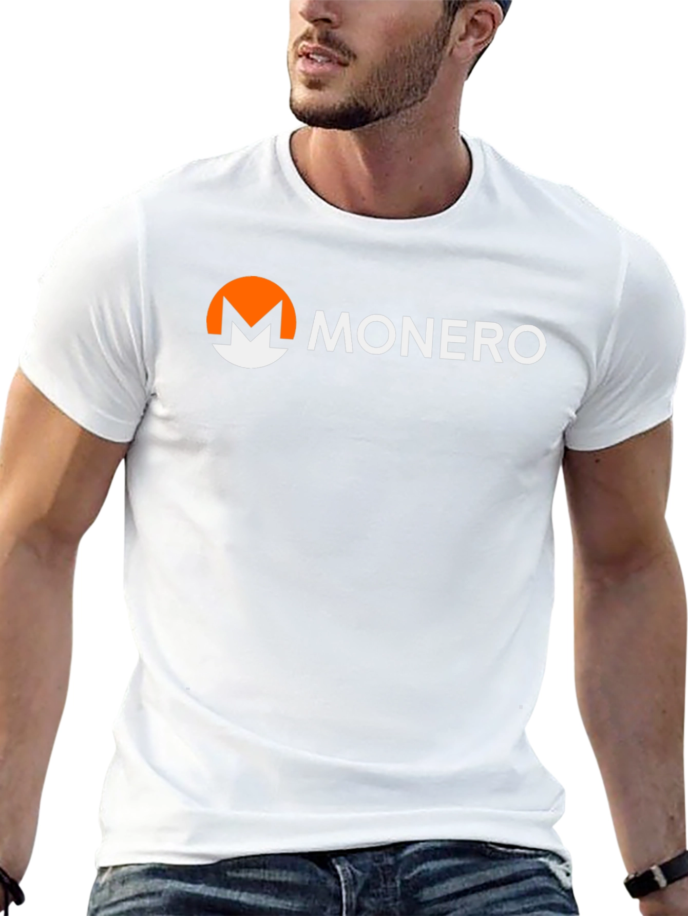 Monero Logo T-Shirt - Black Crypto Tee