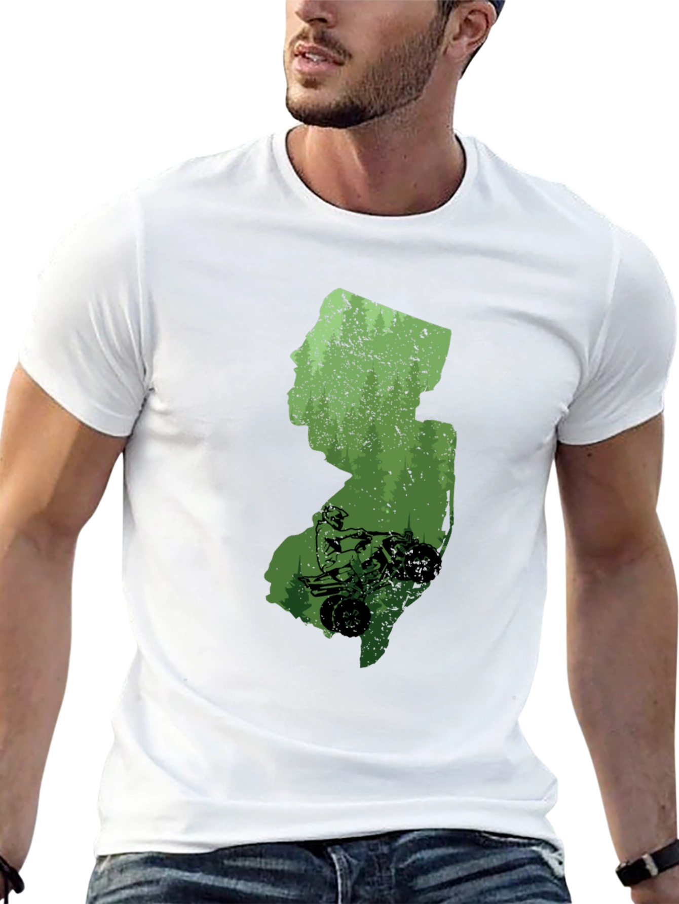 New Jersey ATV Black Graphic T-Shirt