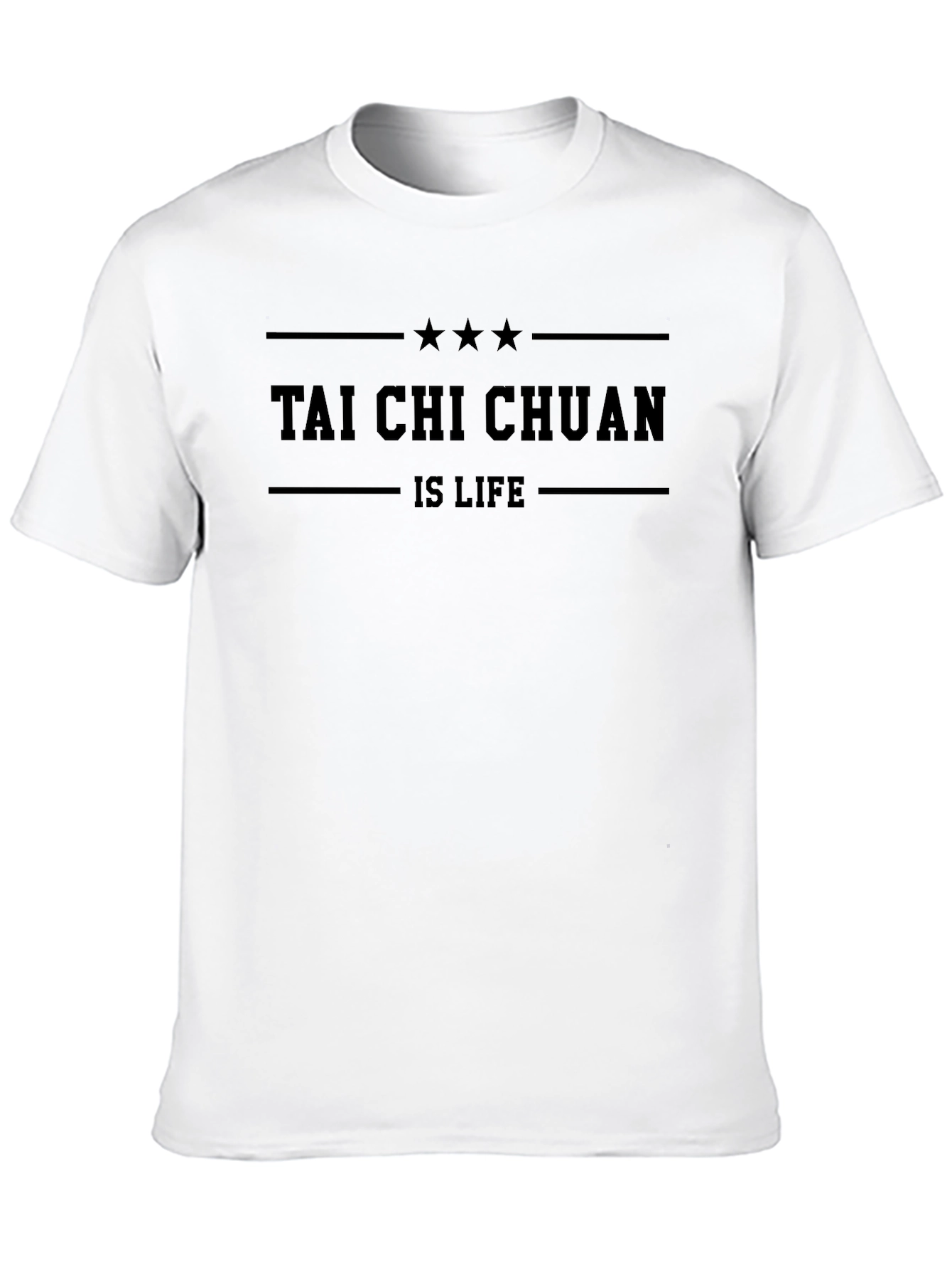 Tai Chi Chuan Is Life Black T-Shirt