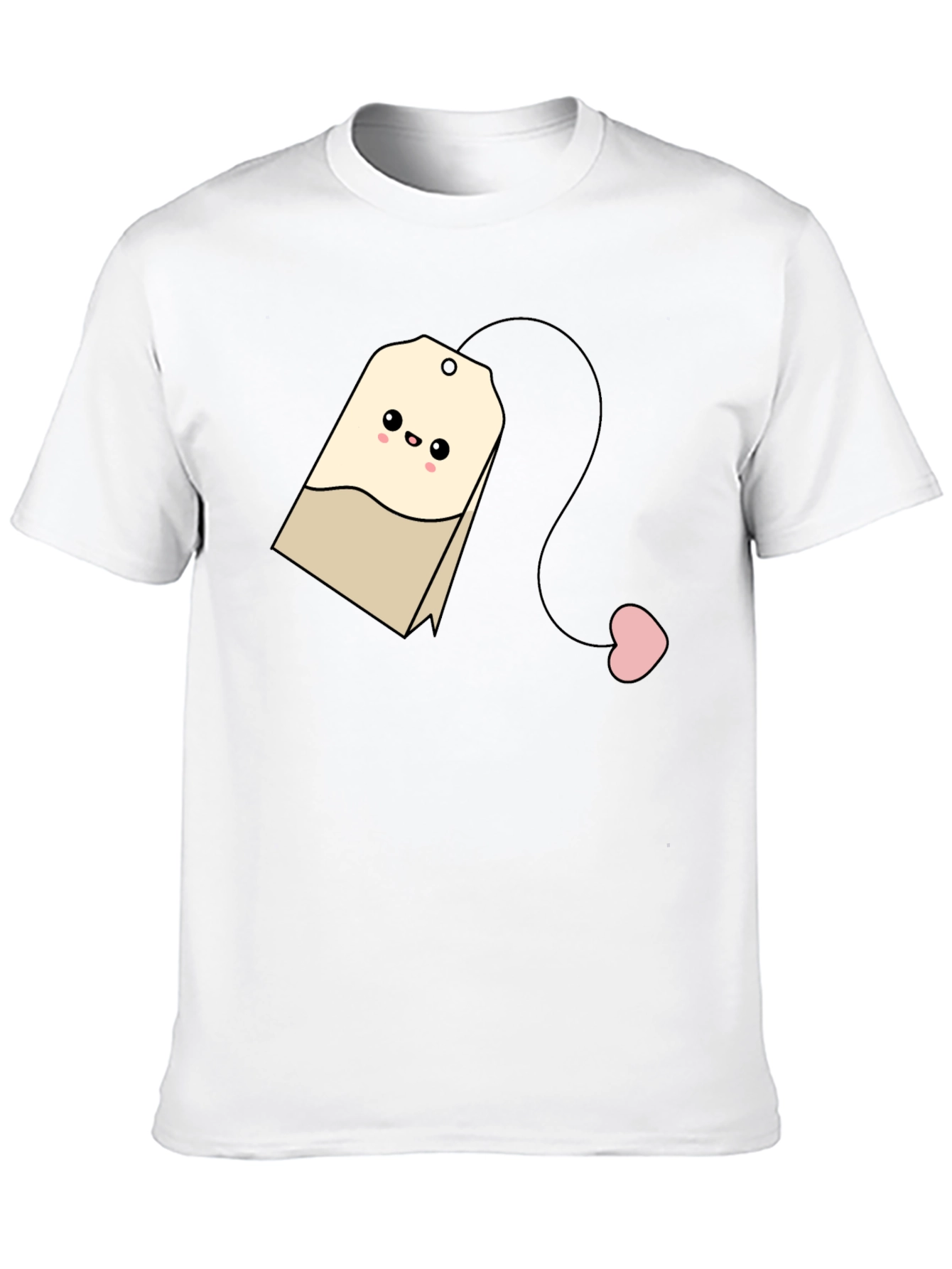 Cute Tea Bag Graphic T-Shirt